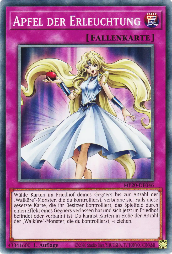Apfel der Erleuchtung Yu-Gi-Oh! Karte MP20-DE046 Common