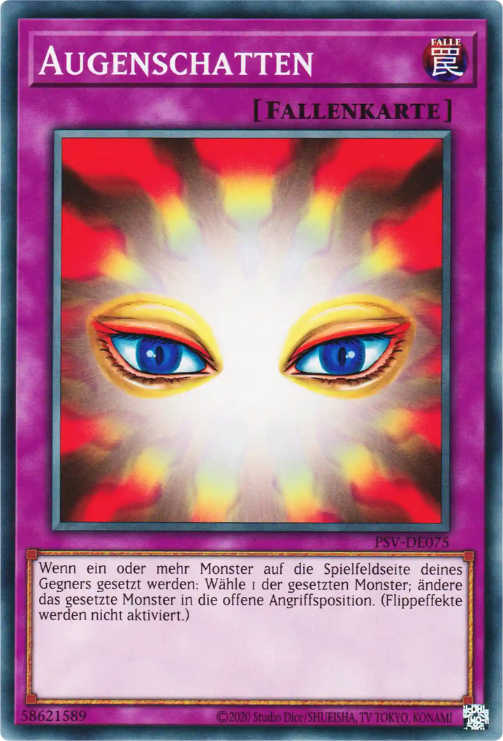 Augenschatten Yu-Gi-Oh! Karte PSV-DE075 Common