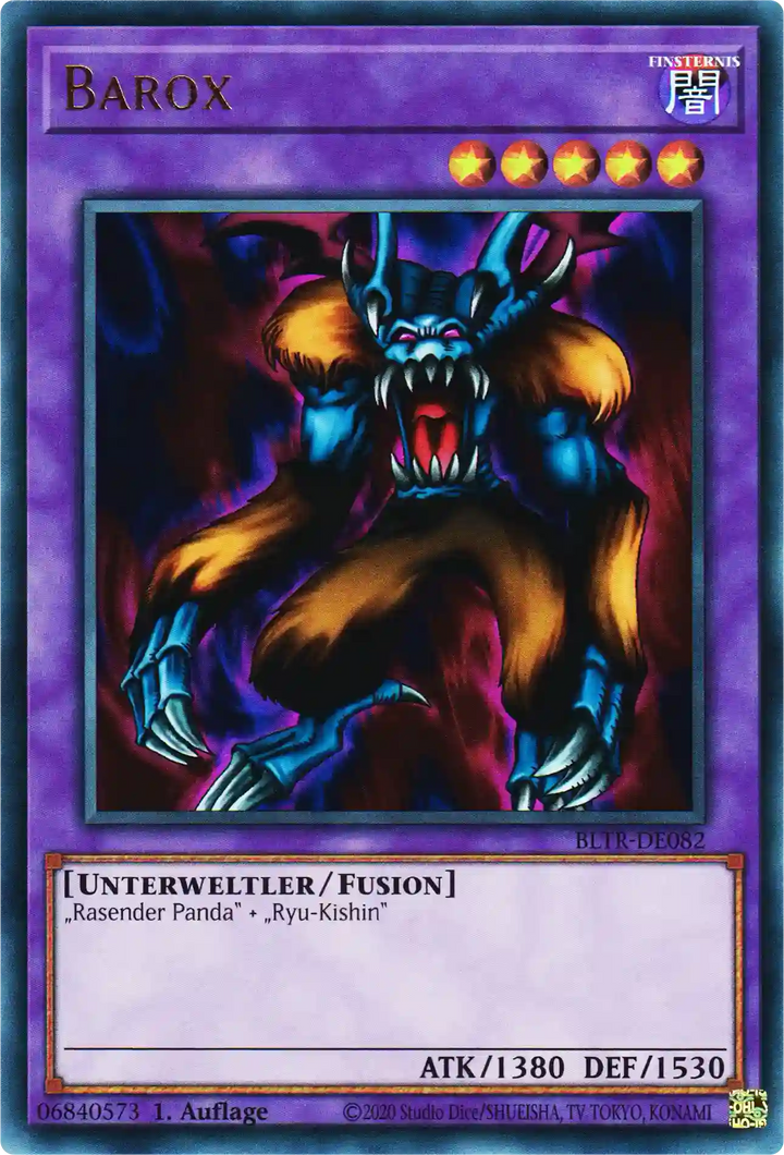Barox Yu-Gi-Oh! Karte BLTR-DE082 Ultra Rare