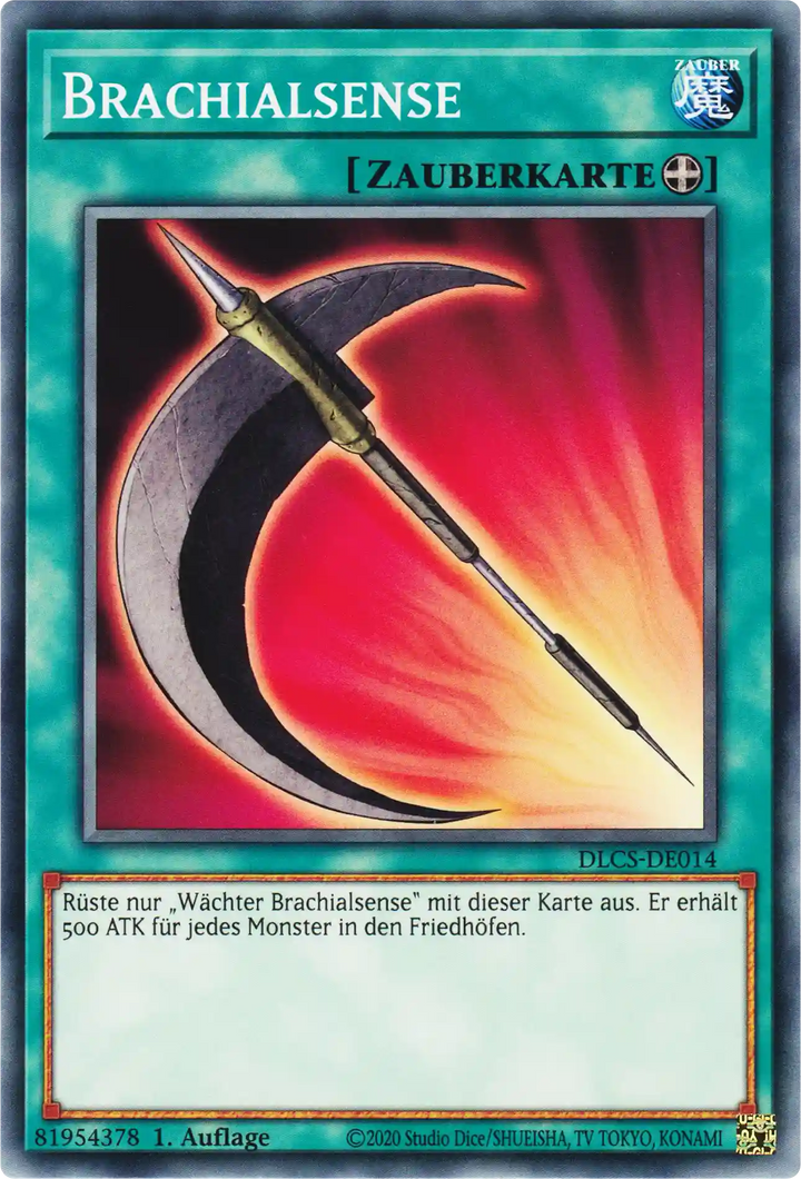 Brachialsense Yu-Gi-Oh! Karte DLCS-DE014 Common