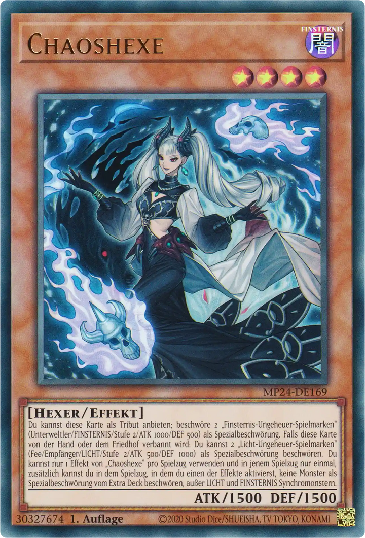 Chaoshexe Yu-Gi-Oh! Karte MP24-DE169 Ultra Rare
