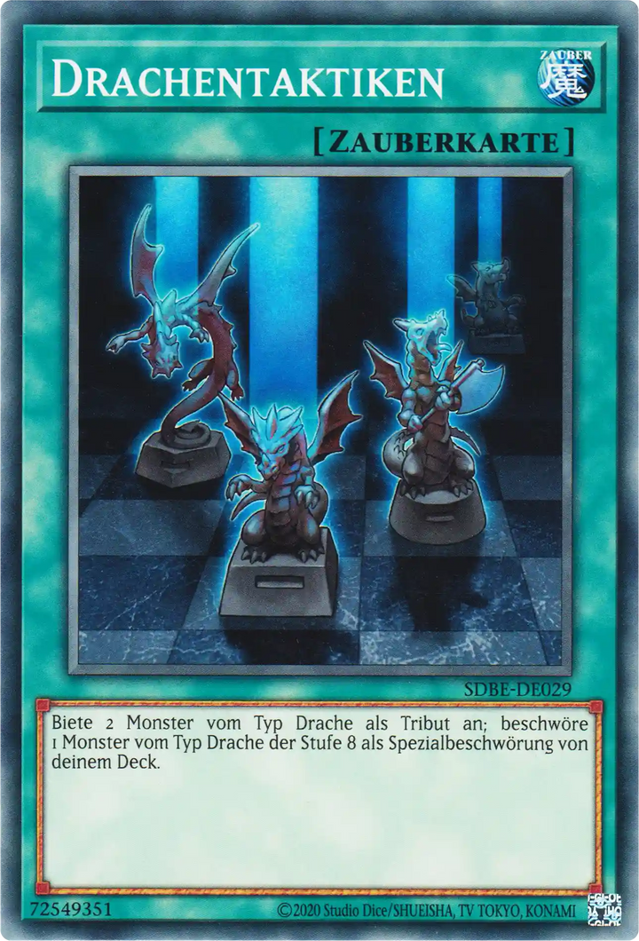 Drachentaktiken Yu-Gi-Oh! Karte SDBE-DE029 Common