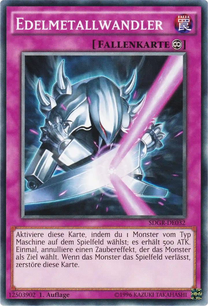 Edelmetallwandler Yu-Gi-Oh! Karte SDGR-DE032 Common