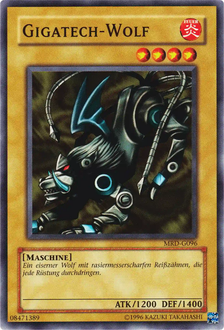 Gigatech-Wolf Yu-Gi-Oh! Karte MRD-G096 Common