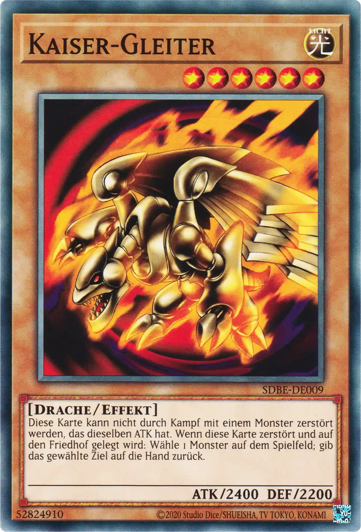 Kaiser-Gleiter Yu-Gi-Oh! Karte SDBE-DE009 Common