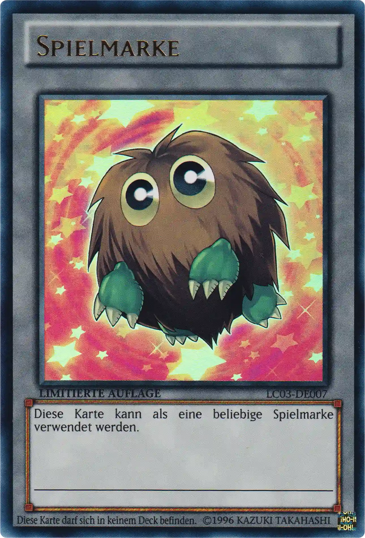 Kuriboh-Spielmarke Yu-Gi-Oh! Karte LC03-DE007 Ultra Rare