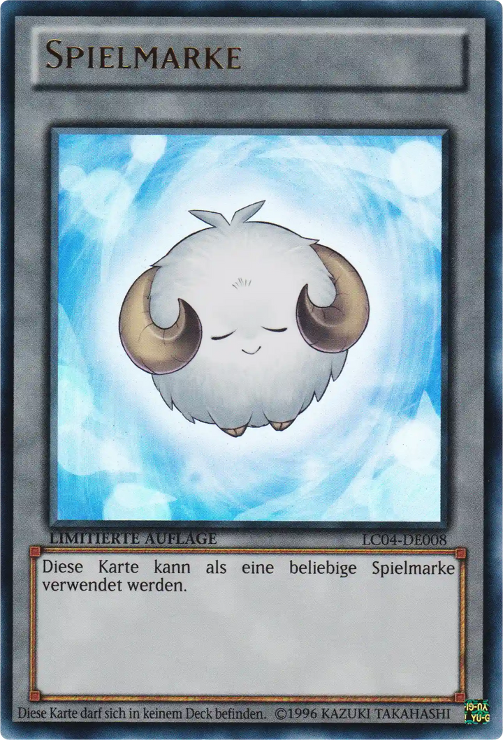 Lamm-Spielmarke Yu-Gi-Oh! Karte LC04-DE008 Ultra Rare