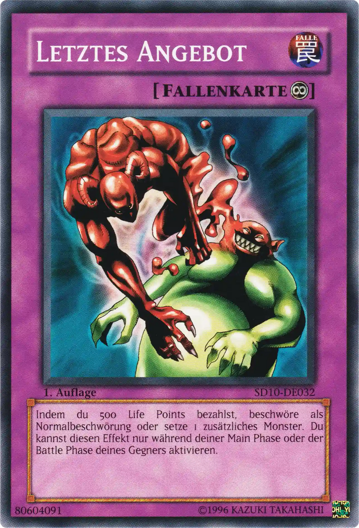 Letztes Angebot Yu-Gi-Oh! Karte SD10-DE032 Common