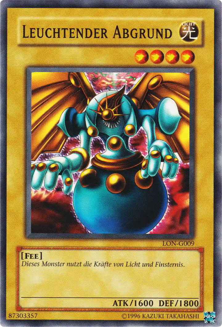 Leuchtender Abgrund Yu-Gi-Oh! Karte LON-G009 Common