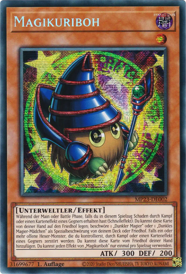 Magikuriboh Yu-Gi-Oh! Karte MP23-DE002 Secret Rare