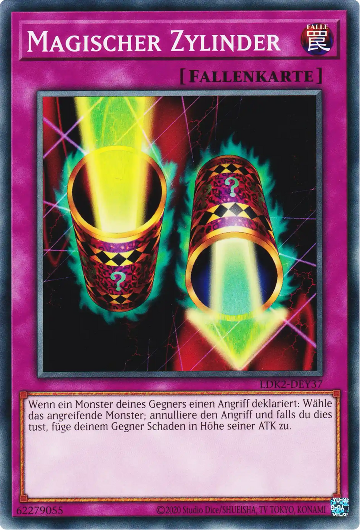 Magischer Zylinder Yu-Gi-Oh! Karte LDK2-DEY37 Common