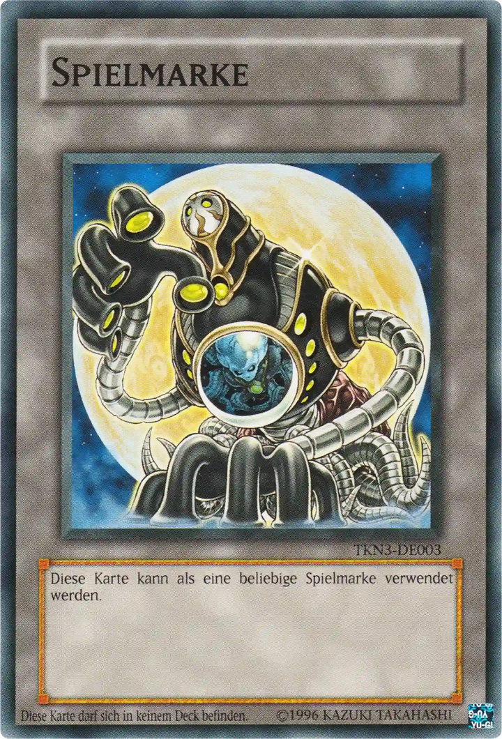 Mond-Spielmarke Yu-Gi-Oh! Karte TKN3-DE003 Common