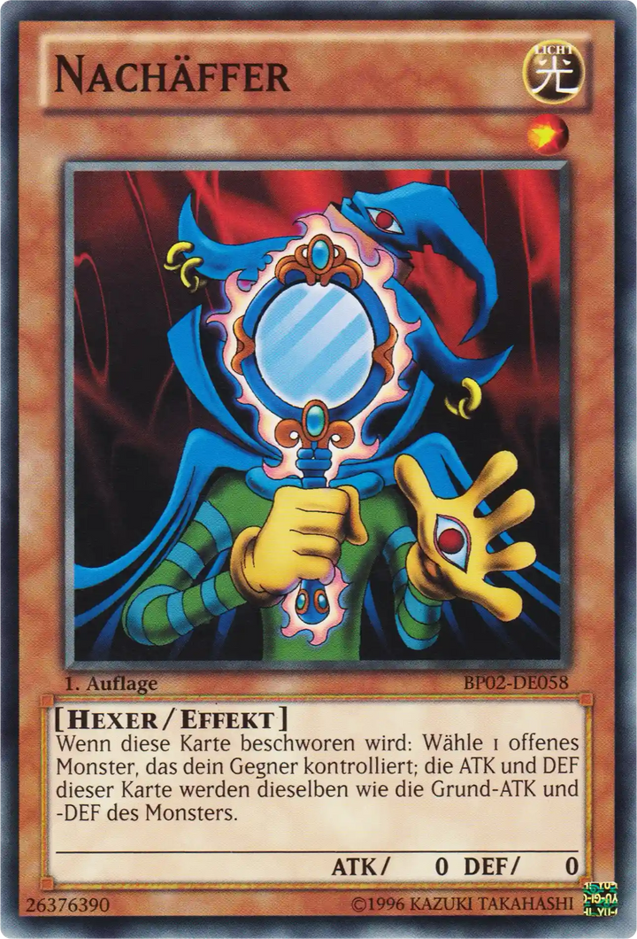 Nachäffer Yu-Gi-Oh! Karte BP02-DE058 Common