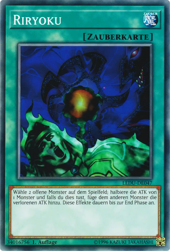 Riryoku Yu-Gi-Oh! Karte LEDU-DE047 Common