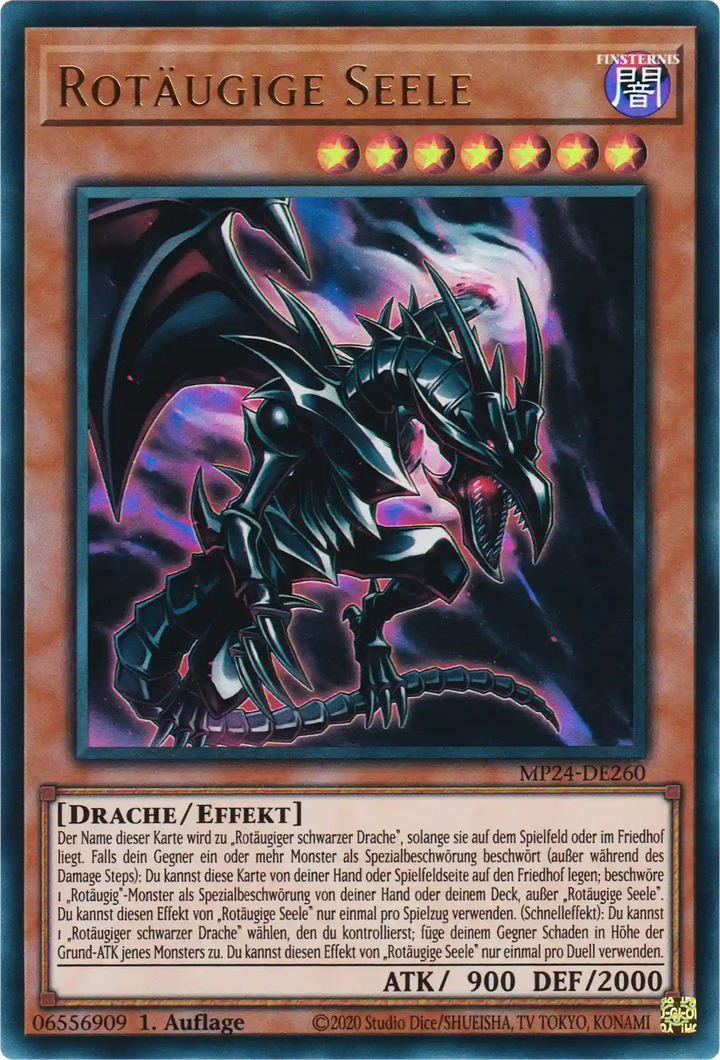 Rotäugige Seele Yu-Gi-Oh! Karte MP24-DE260 Ultra Rare