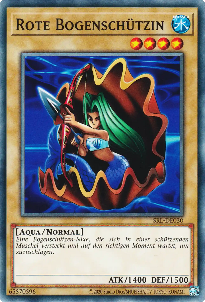 Rote Bogenschützin Yu-Gi-Oh! Karte SRL-DE030 Common