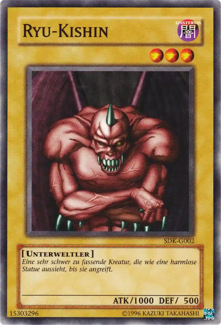 Ryu-Kishin Yu-Gi-Oh! Karte SDK-G002 Common
