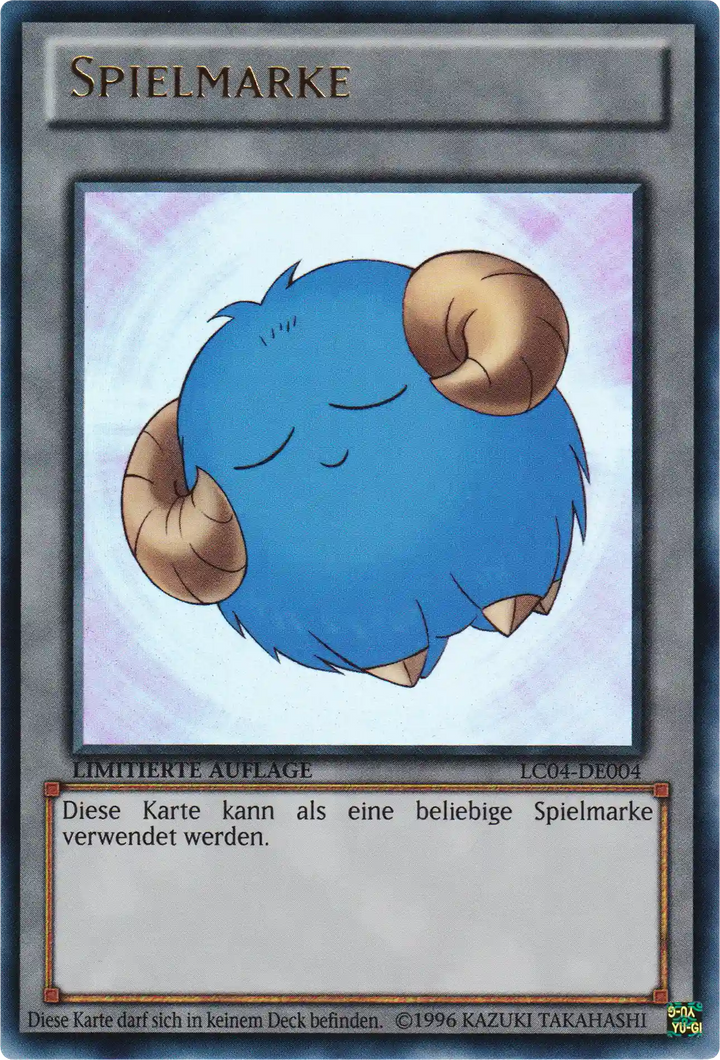 Schaf-Spielmarke Yu-Gi-Oh! Karte LC04-DE004 Ultra Rare