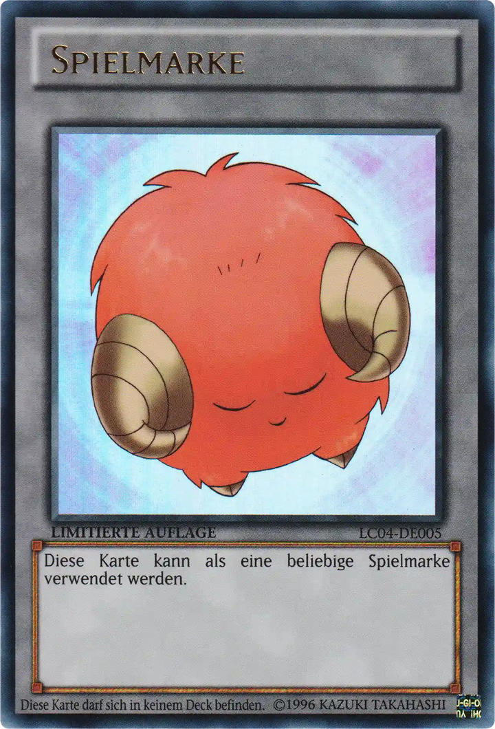 Schaf-Spielmarke Yu-Gi-Oh! Karte LC04-DE005 Ultra Rare