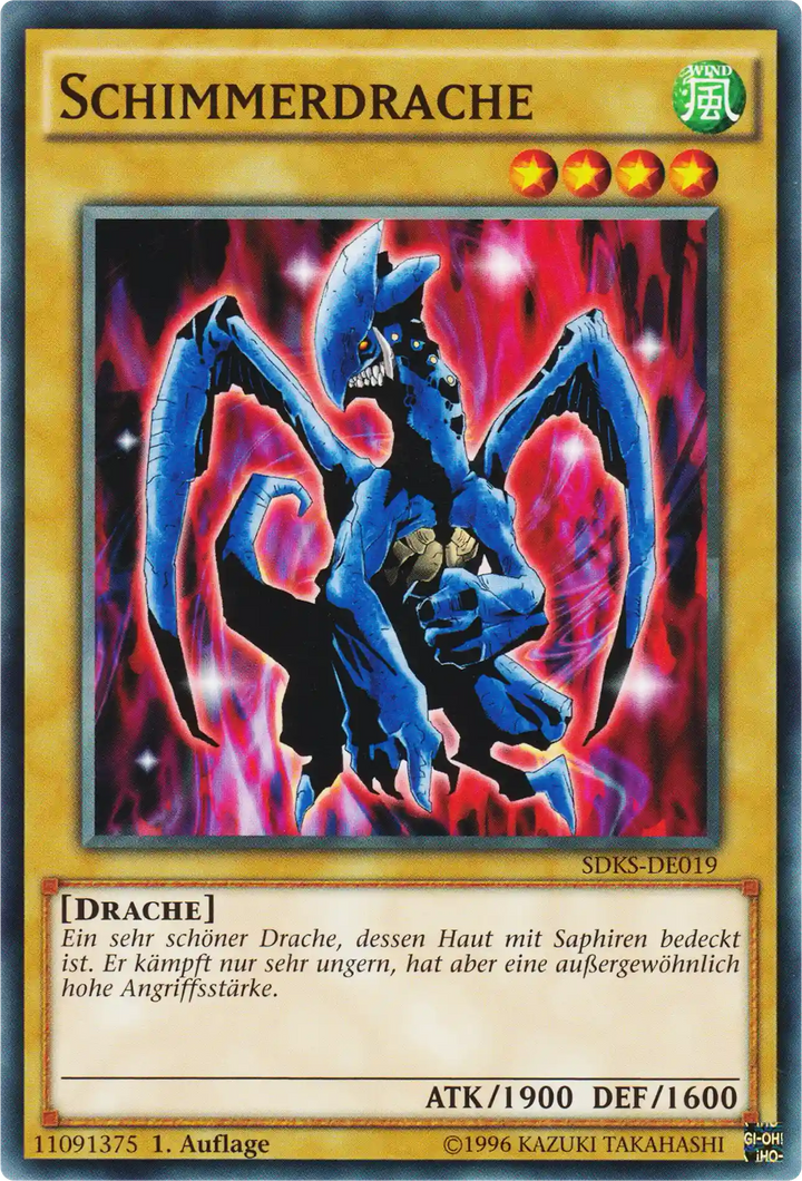 Schimmerdrache Yu-Gi-Oh! Karte SDKS-DE019 Common