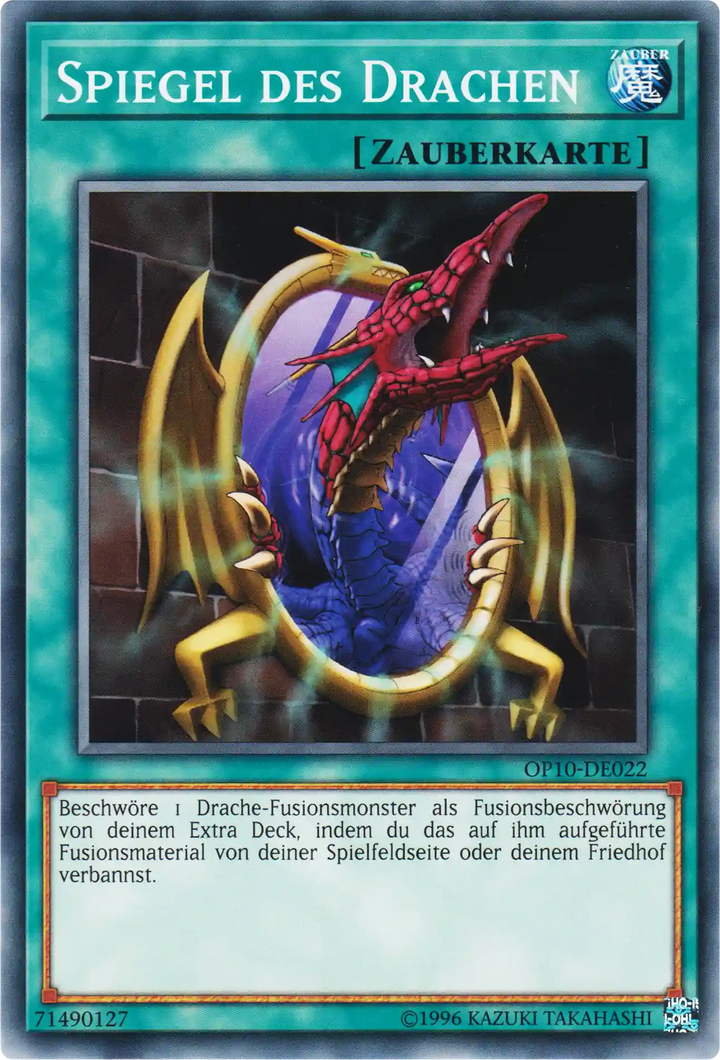 Spiegel des Drachen Yu-Gi-Oh! Karte OP10-DE022 Common