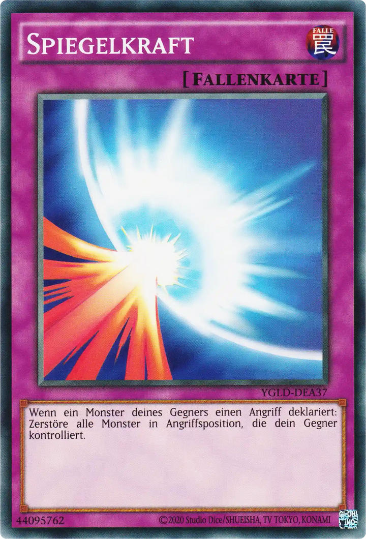 Spiegelkraft Yu-Gi-Oh! Karte YGLD-DEA37 Common