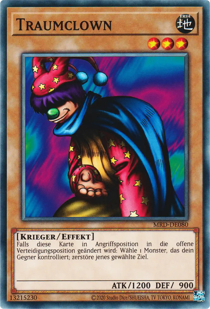 Traumclown Yu-Gi-Oh! Karte MRD-DE080 Common
