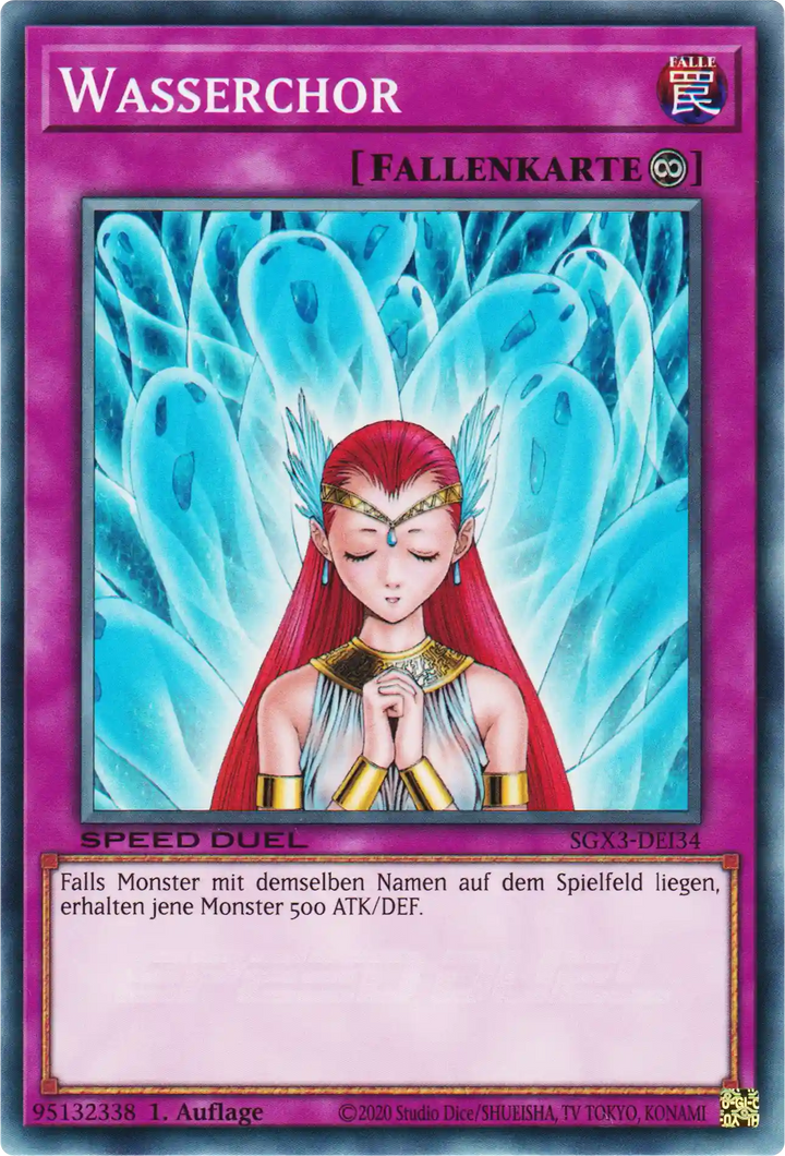 Wasserchor Yu-Gi-Oh! Karte SGX3-DEI34 Common