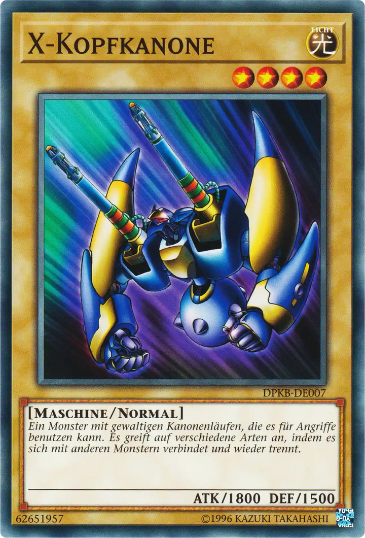 X-Kopfkanone Yu-Gi-Oh! Karte DPKB-DE007 Common