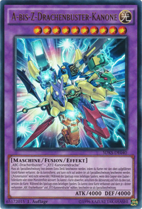 A-bis-Z-Drachenbuster-Kanone Yu-Gi-Oh! Karte SDKS-DE040 Ultra Rare