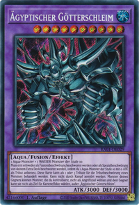 Ägyptischer Götterschleim Yu-Gi-Oh! Karte RA01-DE029 Secret Rare