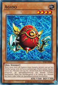 Agido Yu-Gi-Oh! Karte DCR-DE080 Common