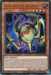 Agido der alte Wachposten Yu-Gi-Oh! Karte MAMA-DE028 Ultra Rare