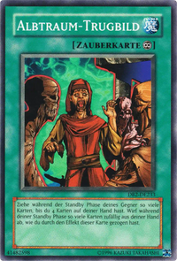 Albtraum-Trugbild Yu-Gi-Oh! Karte DB2-DE233 Common