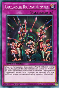 Amazonische Bogenschützinnen Yu-Gi-Oh! Karte SGX3-DED16 Common