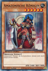 Amazonische Königin Yu-Gi-Oh! Karte SGX3-DED01 Common
