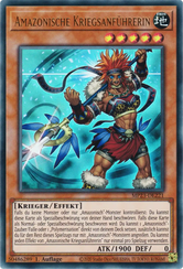 Amazonische Kriegsanführerin Yu-Gi-Oh! Karte MP23-DE221 Ultra Rare