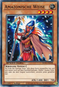 Amazonische Weise Yu-Gi-Oh! Karte SGX3-DED08 Common