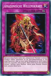 Amazonische Willenskraft Yu-Gi-Oh! Karte SGX3-DED17 Common