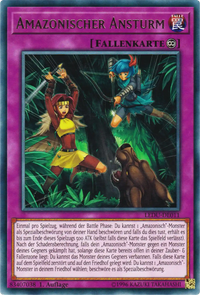 Amazonischer Ansturm Yu-Gi-Oh! Karte LEDU-DE011 Rare
