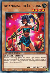 Amazonischer Lehrling Yu-Gi-Oh! Karte SGX3-DED07 Common