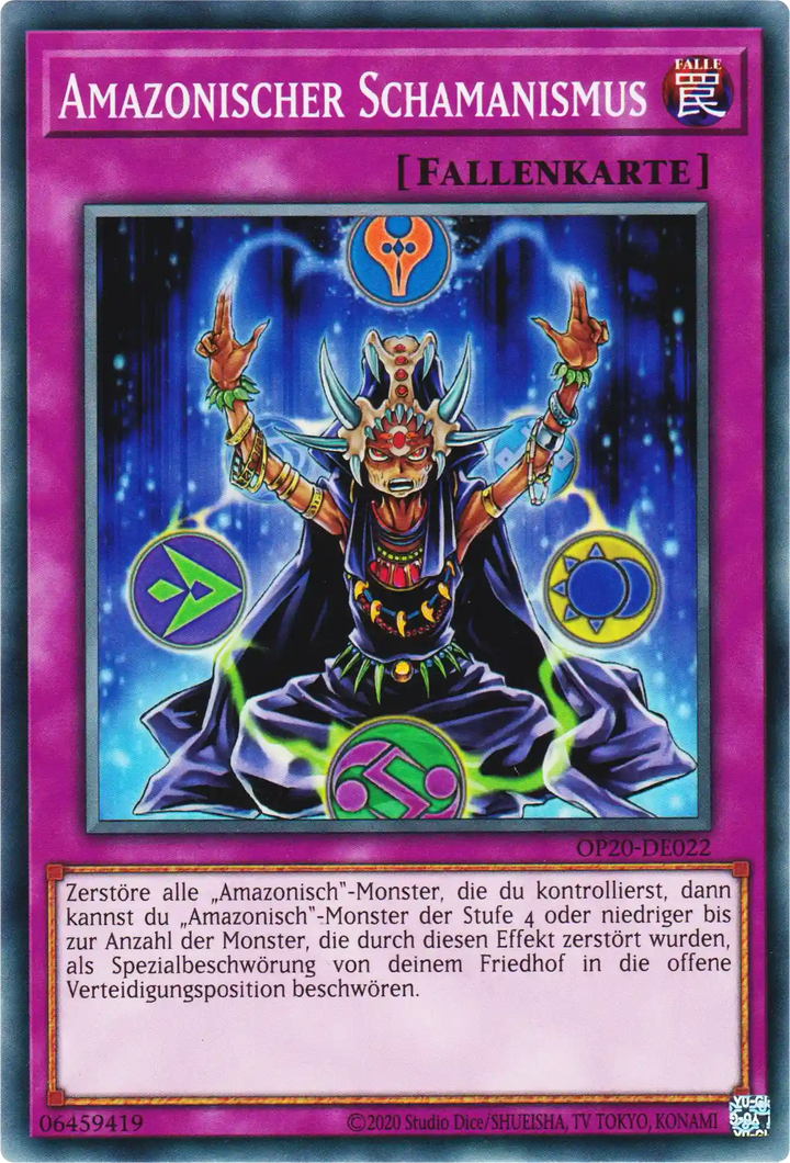 Amazonischer Schamanismus Yu-Gi-Oh! Karte OP20-DE022 Common
