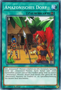 Amazonisches Dorf Yu-Gi-Oh! Karte LEDU-DE014 Common