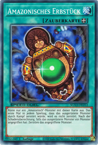 Amazonisches Erbstück Yu-Gi-Oh! Karte SGX3-DED12 Common