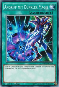 Angriff mit Dunkler Magie Yu-Gi-Oh! Karte LDK2-DEY28 Common