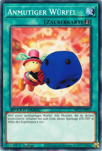 Anmutiger Würfel Yu-Gi-Oh! Karte SBC1-DEB12 Common