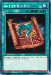 Antike Regeln Yu-Gi-Oh! Karte LDK2-DEK27 Common