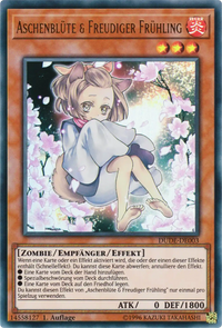 Aschenblüte & Freudiger Frühling Yu-Gi-Oh! Karte DUDE-DE003 Ultra Rare