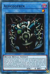 Aufgegeben Yu-Gi-Oh! Karte LED2-DE000 Common