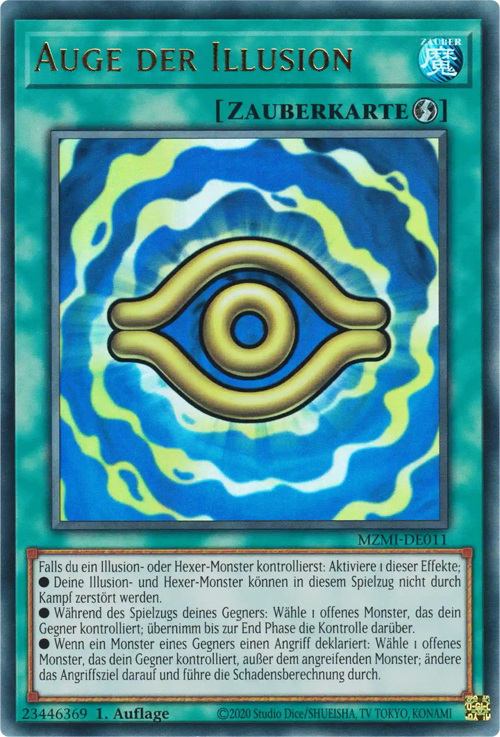 Auge der Illusion Yu-Gi-Oh! Karte MZMI-DE011 Ultra Rare